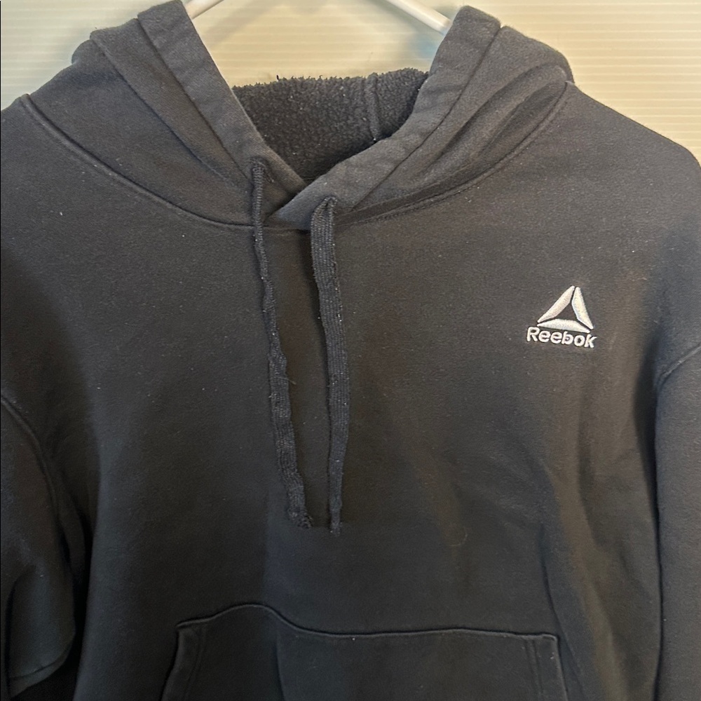 Reebok Black Pullover Hoodie